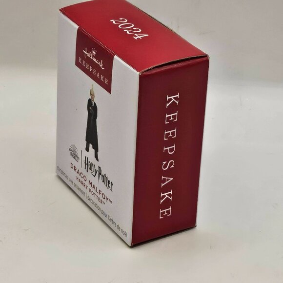 Hallmark 2024 DRACO MALFOY Harry Potter Miniature Wizarding World Warner Brother - Picture 8 of 10